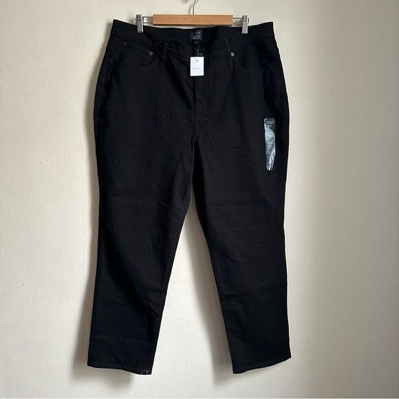 NWT j crew bt022 Essential straight jean in all-day stretch plus size 35 - Picture 3 of 8